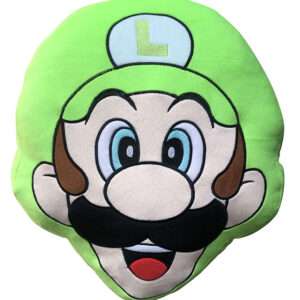 CUSCINO SUPER MARIO LUIGI HAPPY FACE 3D NINTENDO SUPER MARIO - GADGET