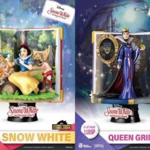 D-STAGE STORY BOOK SERIES DISNEY BIANCANEVE E THE EVIL QUEEN DISNEY PRINCESS - FIGURES