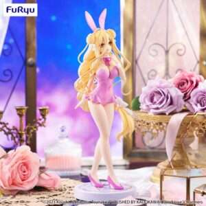 Date A Live V Bicute Bunnies Pvc Statua Mukuro Hoshimiya Pink Color Ver. 27 Cm Furyu