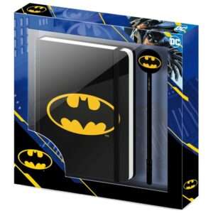 Dc Comics Batman Batsignal Diario + Pen Set Karactermania