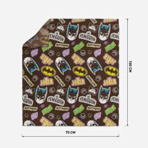 Dc Comics Batman Coperta per cane 70 x 100 cm For Fun Pets Cerdà
