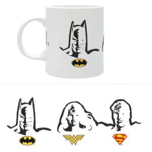 Dc Comics - Batman-superman-wwoman Tazza Gadget