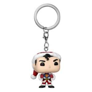 Dc Comics Holiday 2022 Pocket Pop! Vinile Portachiavis 4 Cm Superman Display (12) Funko
