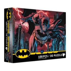Dc Comics Jigsaw Puzzle Con 3d-effect Batman Urban Legend (100 Pezzi) Sd Toys