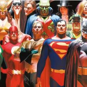 Dc Comics Poster Di Vetro Justice League 60 X 30 Cm Sd Toys