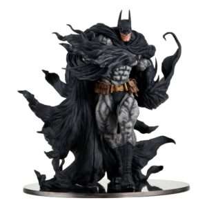 Dc Comics Sofbinal Soft Vinile Statua Batman Hard Black Ver. 35 Cm Union Creative