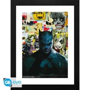 Dc Comics Stampa Incorniciata "Batman" (30x40 Cm) GB Eye