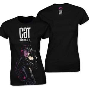 Dc Comics T-shirt Maglietta Catwoman Nera Taglia L SD Toys