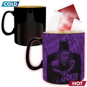 Dc Comics Tazza Termosensibile Batman e The Joker 460ml Abystyle