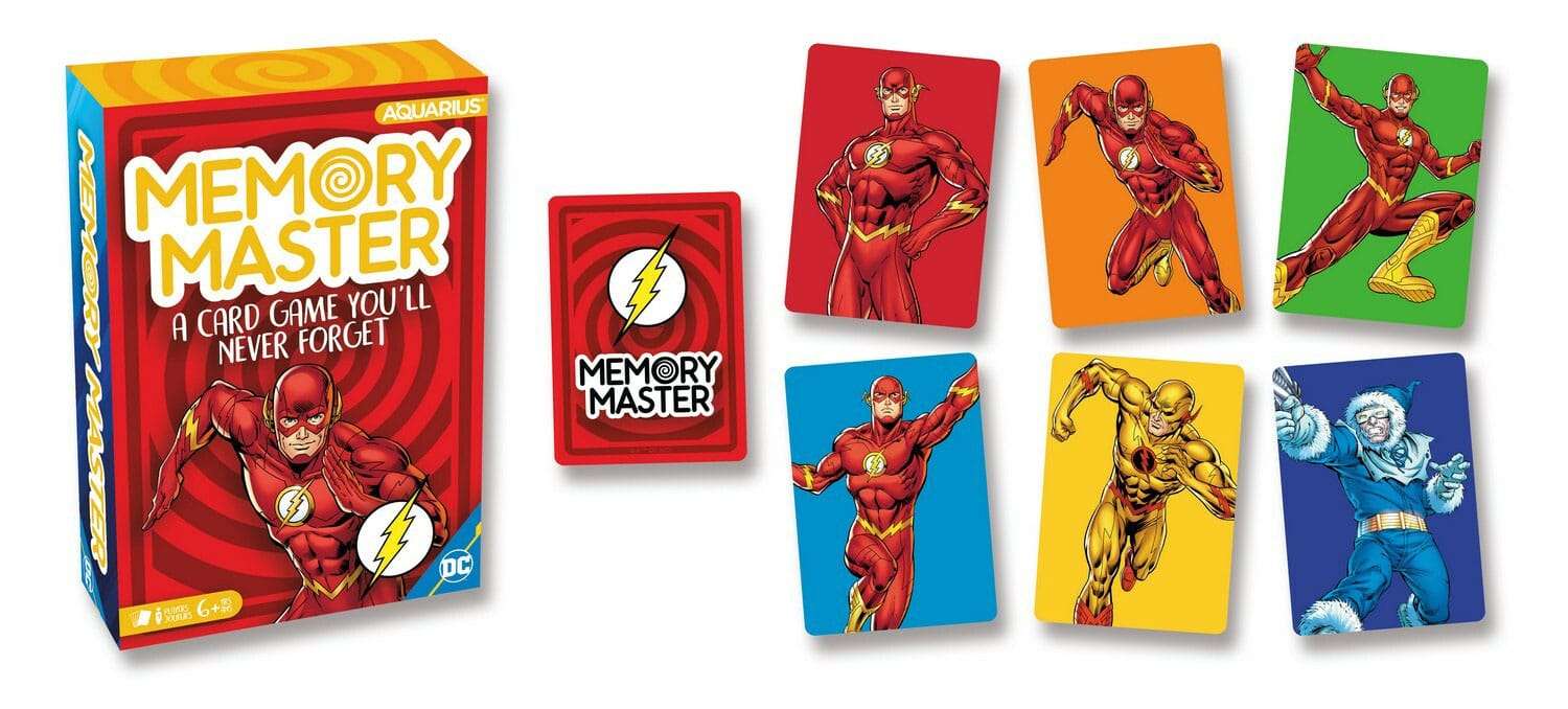 Dc Comics: The Flash Memory Master Carte Gioco Nmr Distribution