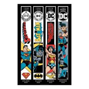 Dc Comis Art Print Ages Edizione Limitata 42 X 30 Cm Fanattik