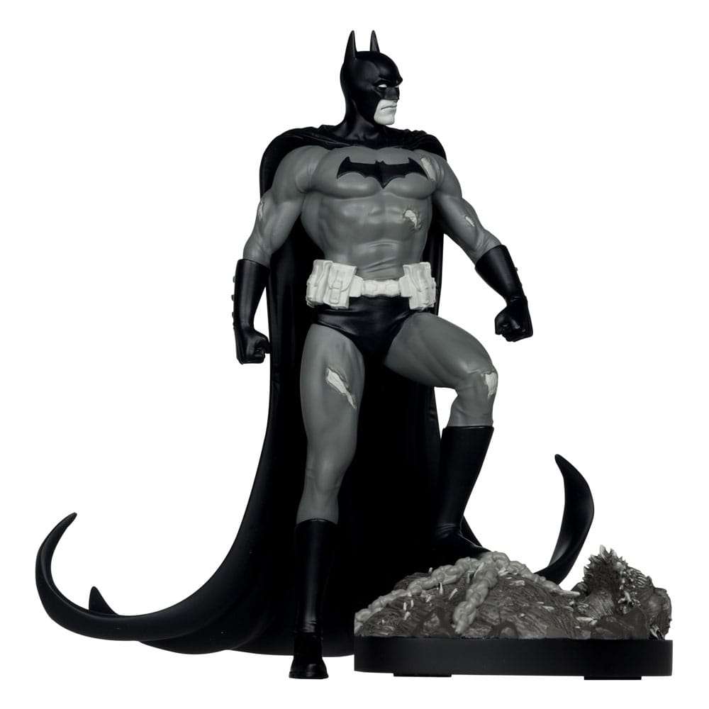 Dc Direct Statua Black e White 1/10 Batman By Bjorn Barends 18 Cm Mcfarlane Toys