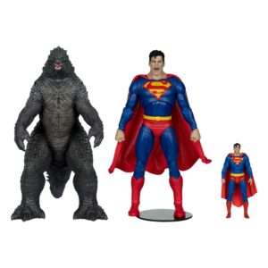 DC Monsterverse Action Figures 2-Pack Superman Vs Godzilla 30Cm McFarlane Toys