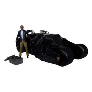 Dc Multiverse Batman: Il Cavaliere Oscuro Tumbler Con Lucius Fox Mcfarlane Toys