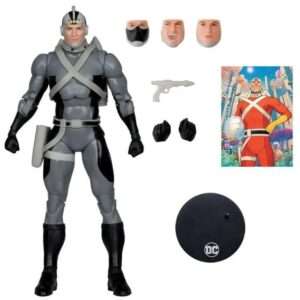 Dc Multiverse Figura Adam Strange Edizione Platino 17 Cm Mcfarlane Toys