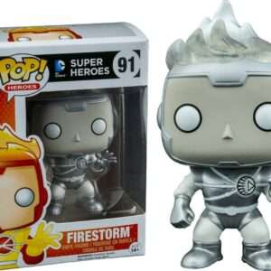 DC Super Heroes Funko POP Figura Firestorm Lanterna Bianca 9 cm scatola rovinata