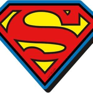 DC SUPERMAN LOGO FUNKY CHUNKY MAGNET Magneti Aquarius Ent