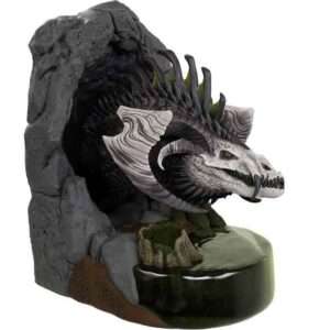 D&d Bookend Black Dragon Fermalibri Wizbambino