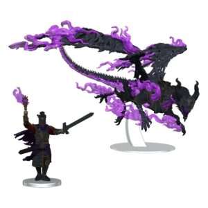 D&d Icons Of The Realms Dragonlance Pre-painted Miniatures Lord Soth On Greater Death Dragon (set 25) Wizkids