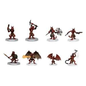 D&d Icons Of The Realms: Pre-painted Miniatures Kobold Warband Wizkids