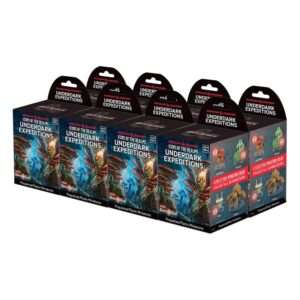 D&d Icons Of The Realms: Underdark Expeditions Booster Brick (8) Wizbambino