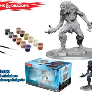 D&d Nolzur Miniature Paint Kit Ice Troll Miniature E Modellismo Wizkids