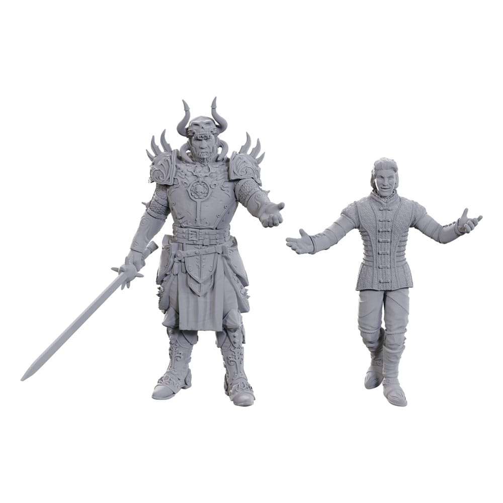 D&d Nolzur's Marvelous Miniatures Unpainted Miniature Sarevok Anchev & Raphael Wizbambino
