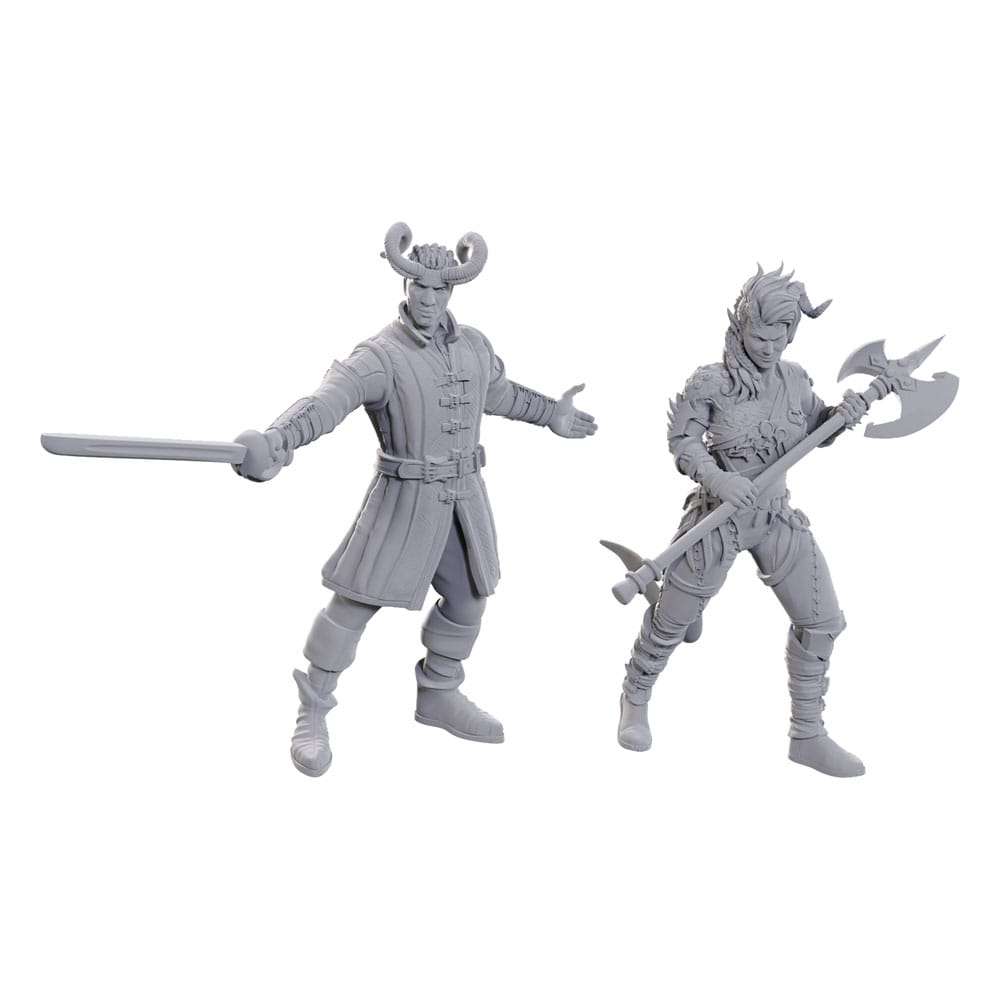 D&d Nolzur's Marvelous Miniatures Unpainted Miniature Wyll & Karlach Wizbambino