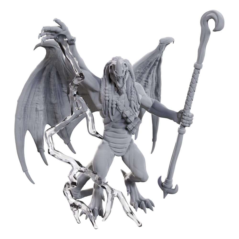D&d Nolzur's Marvelous Miniatures Unpainted Miniatures Blue Abishai Wizbambino