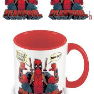 Deadpool Coloured Inner Tazza 2 Thumbs Pyramid International