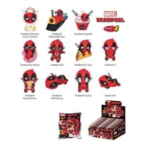 Deadpool Pvc Bag Clips Series 4  Con Figure Int.