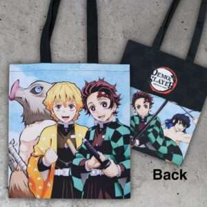 Demon Slayer: Kimetsu No Yaiba Borsa Portatutto Inosuke, Zenitsu, Tanjiro Popbuddies