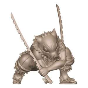 Demon Slayer: Kimetsu No Yaiba Noodle Stopper Pvc Statua Hashibira Inosuke 11 Cm Furyu