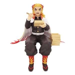 Demon Slayer: Kimetsu No Yaiba Noodle Stopper Pvc Statua Rengoku Kyojuro 14 Cm Furyu