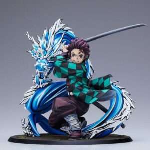 Demon Slayer: Kimetsu No Yaiba Statua 1/8 Tanjiro Kamado Total Concentration Paint Ver. 19 Cm Aniplex