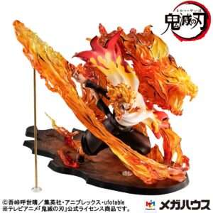 DEMON SLAYER KYOJURO FLAME BREATH GEM ST STATUA MEGAHOUSE