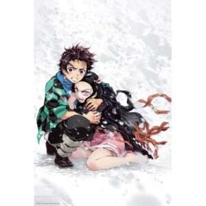 Demon Slayer - Poster « Tanjiro & Nezuko Snow » (91.5x61)