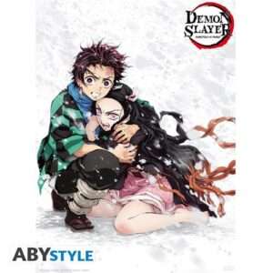 Demon Slayer - Tanjiro & Nezuko Snow - Poster (52x38) Gadget