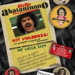 Diego Abatantuono Kit Viuleenza Accessori Infinite Statua