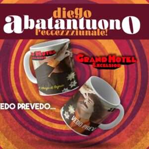 Diego Abatantuono Vedo Prevedo Tazza Tazza Infinite Statua