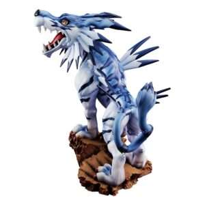 Digimon Adventure Precious G.e.m. Series - Statua di Garurumon Battle Ver. 28 Cm Megahouse