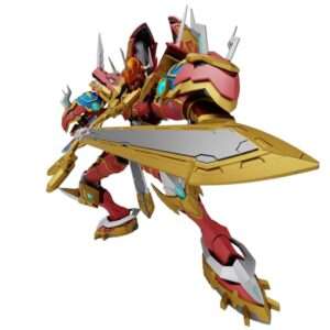 Digimon Model Kit Figure Rise Amplified Kaisergreymon 17 Cm Bandai