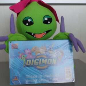 Digimon - Peluche Digimon Palmon verde con cornice davanti 20cm
