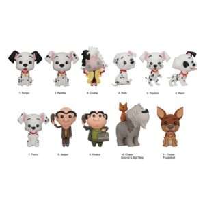 Disney 3d Pvc Bag Clips 101 Dalmations Series 33  Con Figure Int.