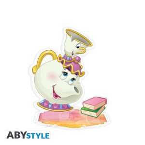 Disney - Acryl® - Chip E Mrs. Potts