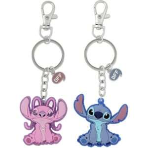 Disney Angel & Stitch Set 2 Portachiavis Peers Hardy