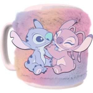 Disney Angel & Stitch Tazza Con Teddy Bear Cover 440ml Pyramid