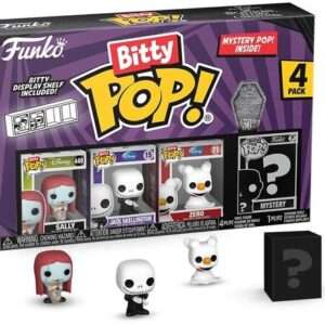 Disney Bitty Funko POP 4 Figure Nightmare con Personaggio a Sorpresa 2,5 cm