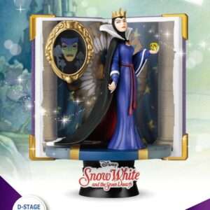 Disney Book Series D-Stage PVC Diorama Grimhilde Closed Box Version 13 Cm Beast Kingdom Toys