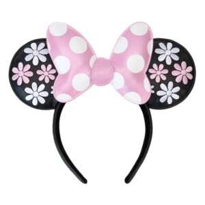 Disney By Loungefly Ears Fascia Per Capelli Minnie Floral Rock The Dots Loungefly